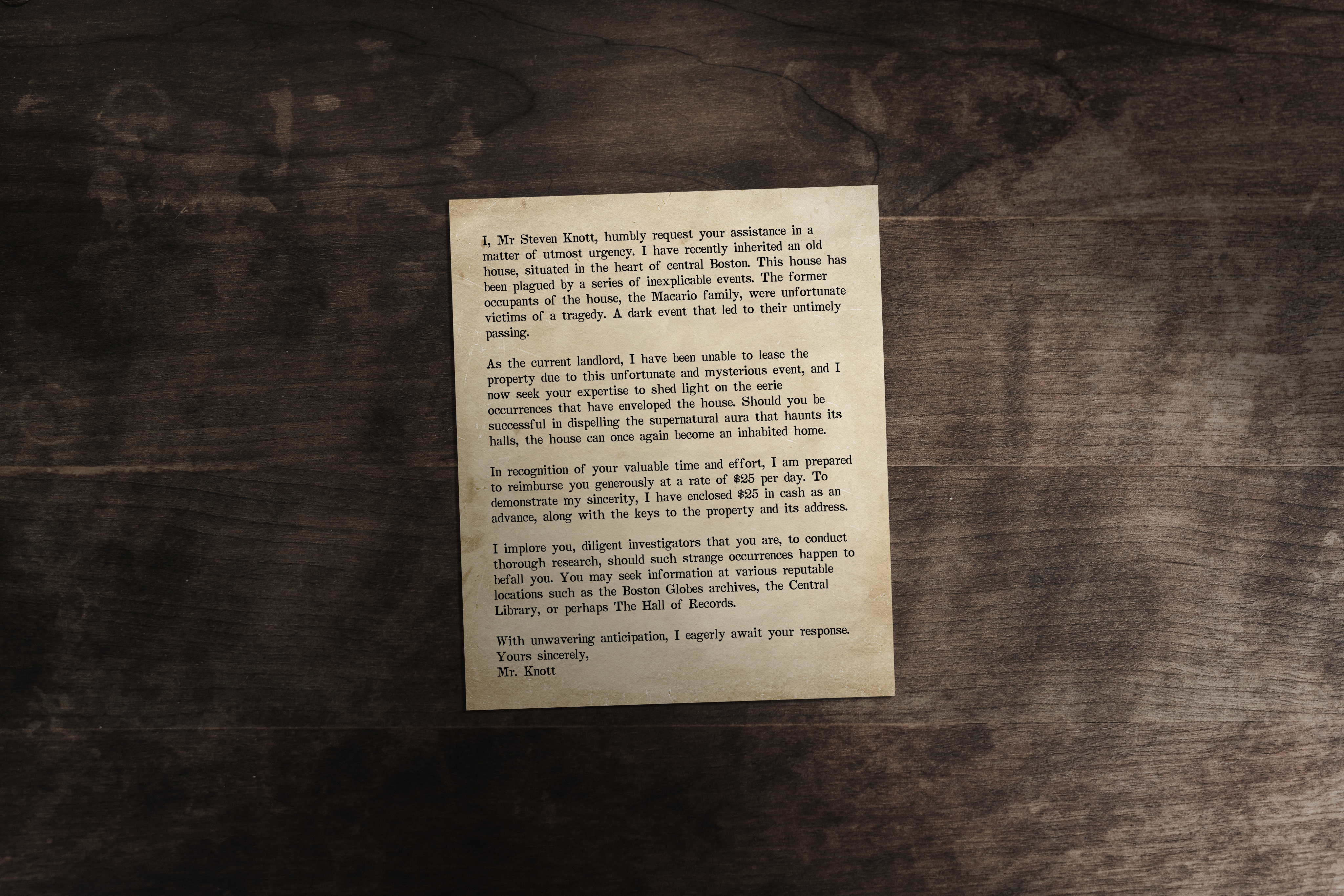 The Note