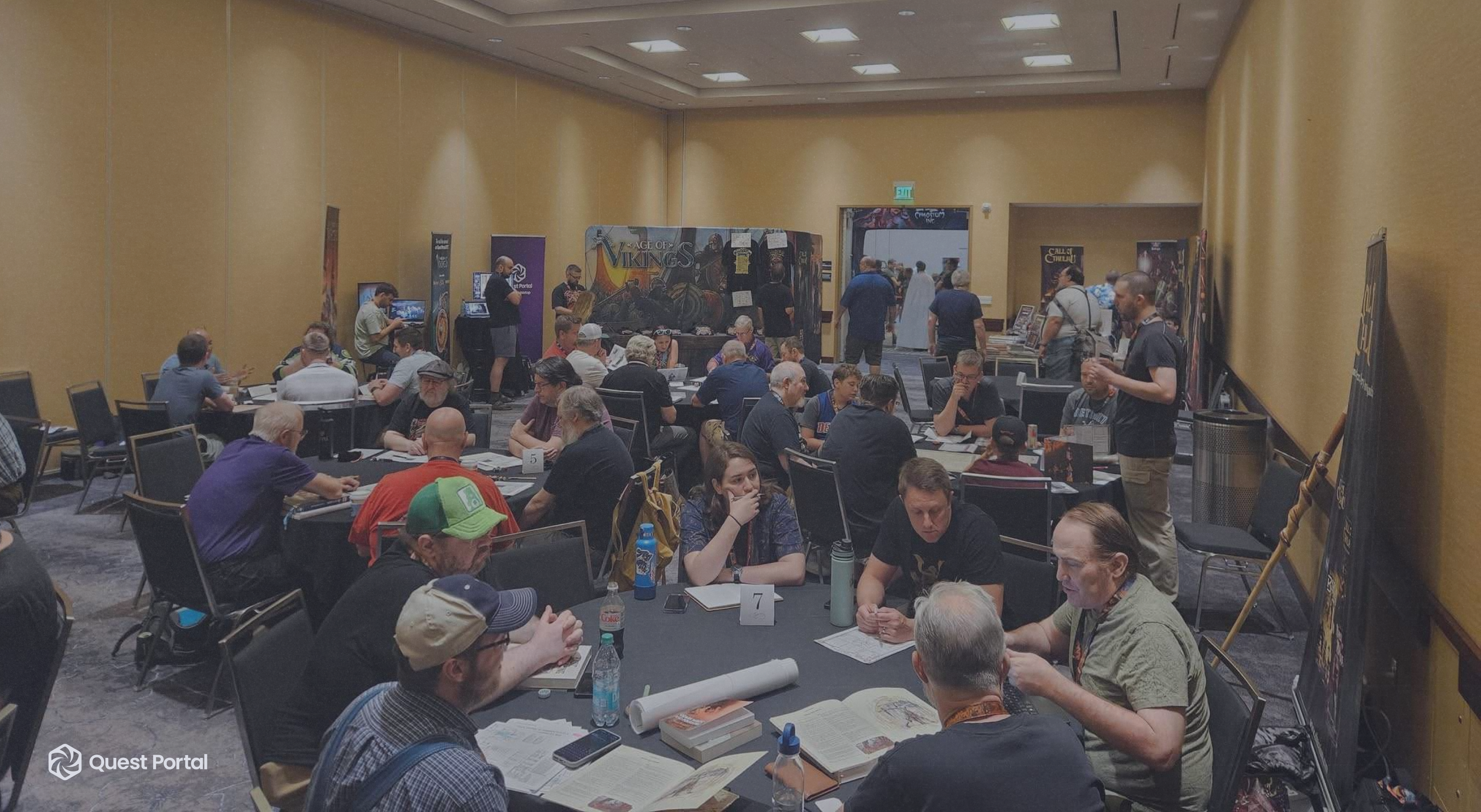 The Convention Begins: Demoing Dreams in the Chaosium Room