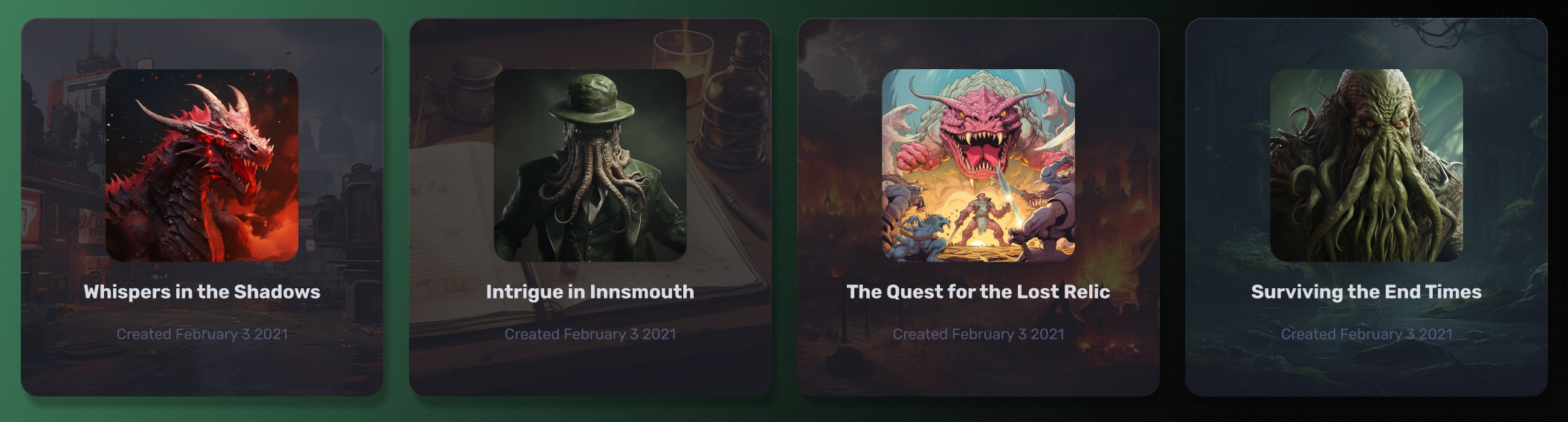Different kinds of ttrpgs