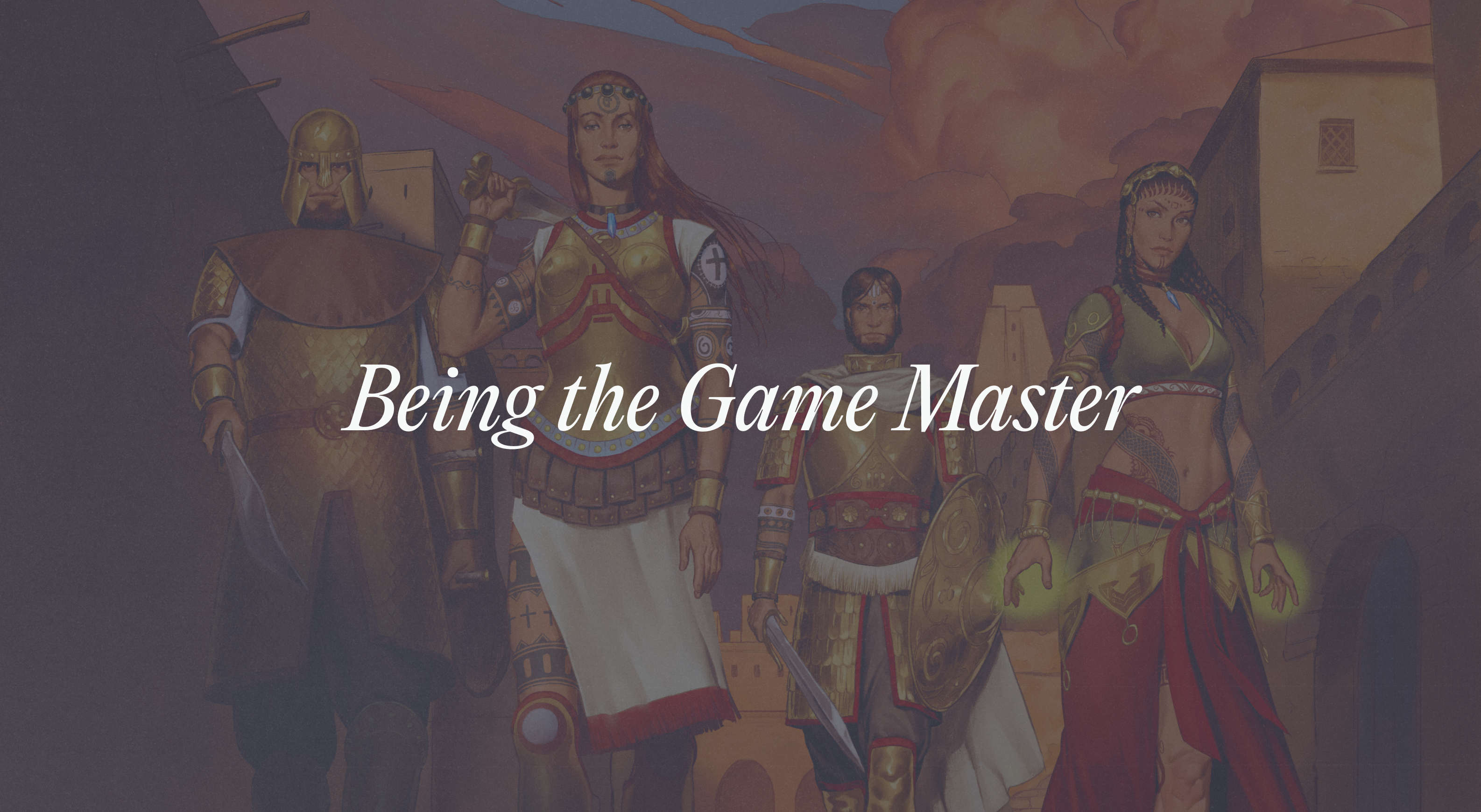 Being the Game Master