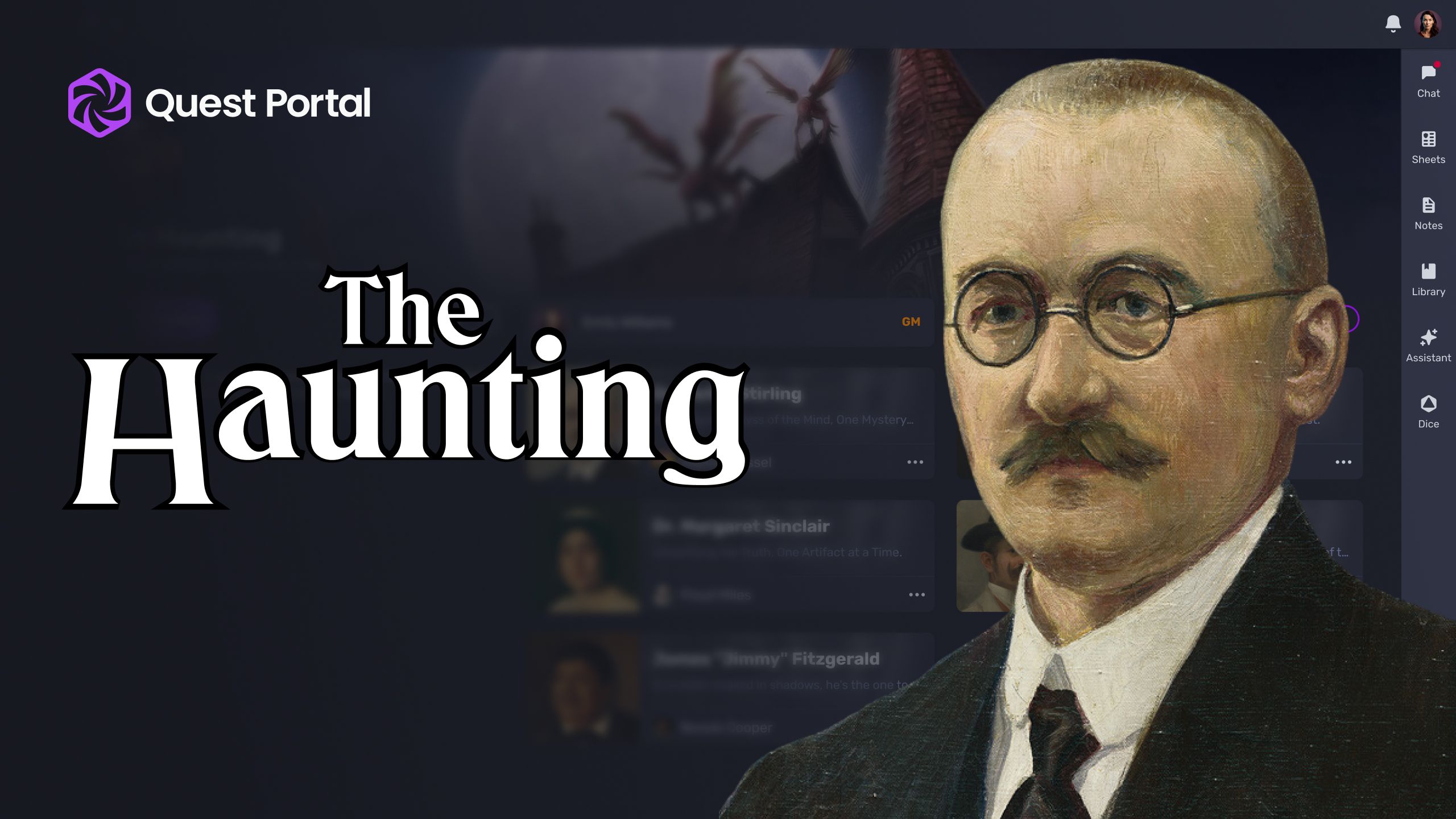 The Haunting on Quest Portal