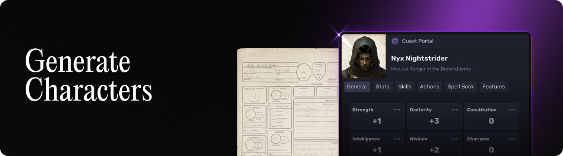 Generate Characters